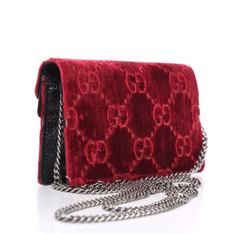 gucci dionysus super mini red velvet|gucci super mini bag.